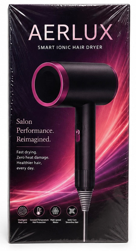 AERLUX Smart Ionic Hair Dryer – New & Sealed