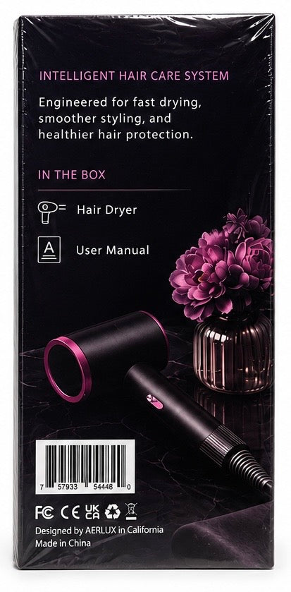 AERLUX Smart Ionic Hair Dryer – New & Sealed