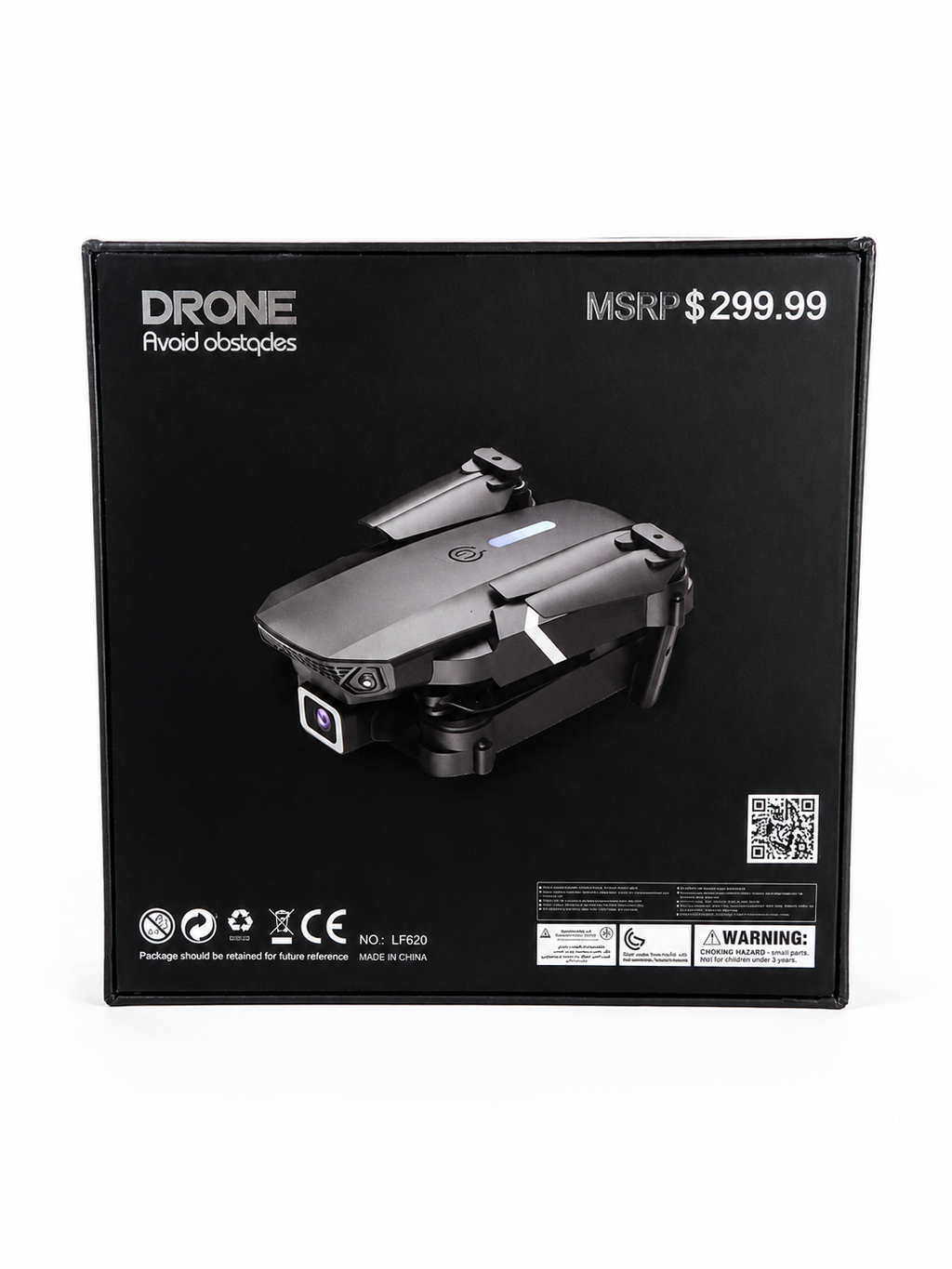 Foldable 4K Drone with Obstacle Avoidance Camera – New in Box