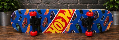 Hot Wheels Complete Skateboard – Brand New | Red Wheels